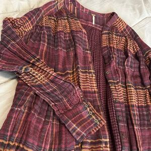 Free People Oversized Flannel